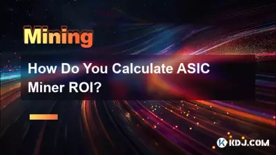 Wie berechnet man den ASIC-Miner-ROI?