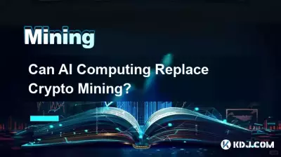 Kann KI-Computing Krypto-Mining ersetzen?