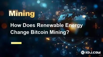 Wie verändert erneuerbare Energie den Bitcoin-Bergbau?