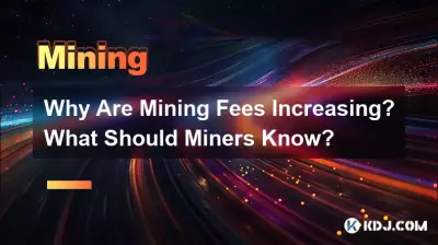 Why Are Mining Fees Increasing? What Should Miners Know? Why Are Mining Fees Increasing? What Should Miners Know?