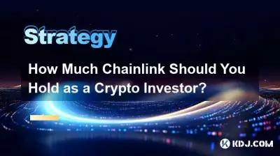 How Much Chainlink Should You Hold as a Crypto Investor? How Much Chainlink Should You Hold as a Crypto Investor?