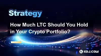 How Much LTC Should You Hold in Your Crypto Portfolio? How Much LTC Should You Hold in Your Crypto Portfolio?