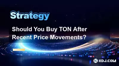 Should You Buy TON After Recent Price Movements? Should You Buy TON After Recent Price Movements?