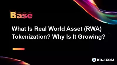Was ist Real World Asset (RWA)-Tokenisierung? Warum wächst es? Was ist Real World Asset (RWA)-Tokenisierung? Warum wächst es?