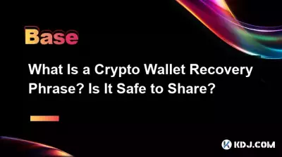 What Is a Crypto Wallet Recovery Phrase? Is It Safe to Share? What Is a Crypto Wallet Recovery Phrase? Is It Safe to Share?