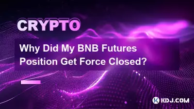 為什麼我的 BNB 期貨部位被強制平倉? 為什麼我的 BNB 期貨部位被強制平倉?