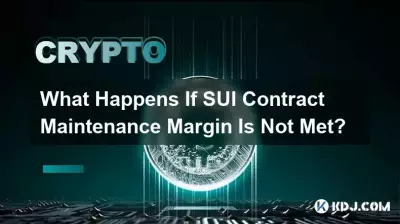 What Happens If SUI Contract Maintenance Margin Is Not Met? What Happens If SUI Contract Maintenance Margin Is Not Met?