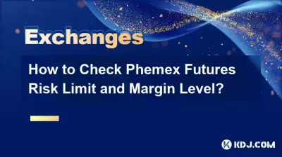 How to Check Phemex Futures Risk Limit and Margin Level?