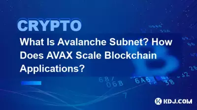 什么是雪崩子网? AVAX 如何扩展区块链应用程序? 什么是雪崩子网? AVAX 如何扩展区块链应用程序?
