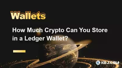 Combien de crypto pouvez-vous stocker dans un portefeuille Ledger ? Combien de crypto pouvez-vous stocker dans un portefeuille Ledger ?