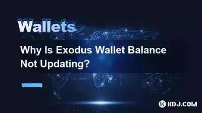 為什麼 Exodus 錢包餘額不更新？