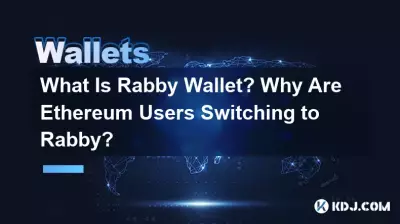 什麼是Rabby皮夾?為什麼以太坊用戶轉向 Rabby? 什麼是Rabby皮夾?為什麼以太坊用戶轉向 Rabby?