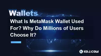 MetaMask 钱包有什么用?为什么数百万用户选择它? MetaMask 钱包有什么用?为什么数百万用户选择它?