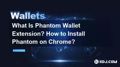 ファントムウォレット拡張機能とは何ですか? Chrome に Phantom をインストールするにはどうすればよいですか? ファントムウォレット拡張機能とは何ですか? Chrome に Phantom をインストールするにはどうすればよいですか?