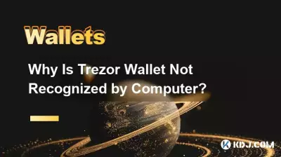 Pourquoi le portefeuille Trezor n'est-il pas reconnu par l'ordinateur ? Pourquoi le portefeuille Trezor n'est-il pas reconnu par l'ordinateur ?
