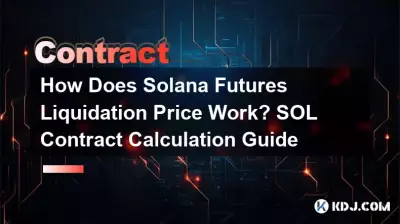 Solana 期貨強平價格如何運作? SOL合約計算指南 Solana 期貨強平價格如何運作? SOL合約計算指南