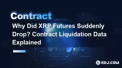 XRP 선물이 갑자기 하락한 이유는 무엇입니까? 계약 청산 데이터 설명 XRP 선물이 갑자기 하락한 이유는 무엇입니까? 계약 청산 데이터 설명