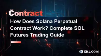 How Does Solana Perpetual Contract Work? Complete SOL Futures Trading Guide