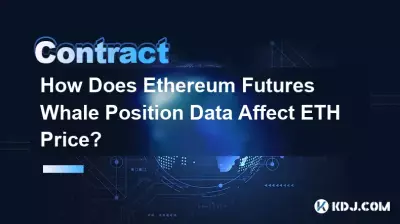 以太坊期货鲸鱼持仓数据如何影响 ETH 价格？