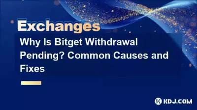 Pourquoi le retrait Bitget est-il en attente ? Causes courantes et correctifs Pourquoi le retrait Bitget est-il en attente ? Causes courantes et correctifs