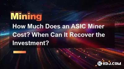 ASIC 礦機的成本是多少?什麼時候能回本投資? ASIC 礦機的成本是多少?什麼時候能回本投資?