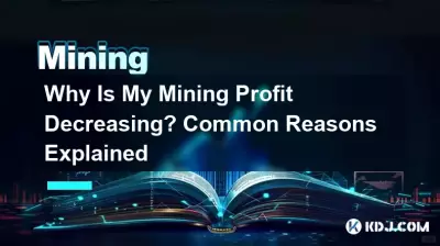 Why Is My Mining Profit Decreasing? Common Reasons Explained