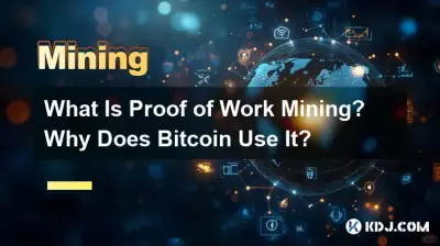 작업 증명 마이닝이란 무엇입니까? bitcoin이(가) 왜 사용하나요? 작업 증명 마이닝이란 무엇입니까? bitcoin이(가) 왜 사용하나요?
