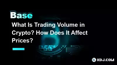 Qu’est-ce que le volume des échanges en crypto ? Comment cela affecte-t-il les prix ?