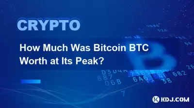 Bitcoin BTC 在巔峰時期的價值為何? Bitcoin BTC 在巔峰時期的價值為何?