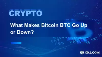 Bitcoin BTC가 오르거나 내리는 이유는 무엇입니까? Bitcoin BTC가 오르거나 내리는 이유는 무엇입니까?