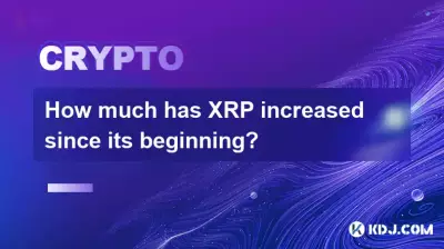 XRP 自推出以來已上漲了多少? XRP 自推出以來已上漲了多少?