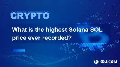 有记录以来 Solana SOL 的最高价格是多少? 有记录以来 Solana SOL 的最高价格是多少?