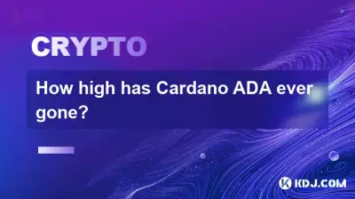 How high has Cardano ADA ever gone? How high has Cardano ADA ever gone?