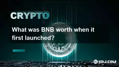 What was BNB worth when it first launched? What was BNB worth when it first launched?