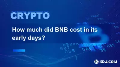 BNB早期的價格是多少? BNB早期的價格是多少?