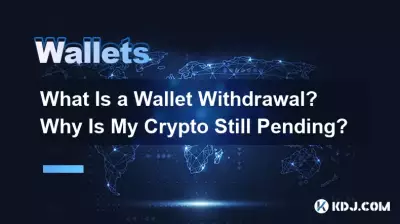 什么是钱包提款?为什么我的加密货币仍然处于待处理状态? 什么是钱包提款?为什么我的加密货币仍然处于待处理状态?