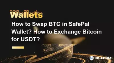 SafePal Wallet에서 BTC를 교환하는 방법은 무엇입니까? Bitcoin을 USDT로 교환하는 방법은 무엇입니까?
