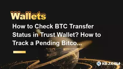 如何在Trust錢包中查看BTC轉帳狀態?如何追蹤待處理的 Bitcoin 交易? 如何在Trust錢包中查看BTC轉帳狀態?如何追蹤待處理的 Bitcoin 交易?