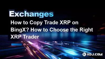 如何在BingX上跟單交易XRP?如何選擇合適的 XRP 交易者 如何在BingX上跟單交易XRP?如何選擇合適的 XRP 交易者