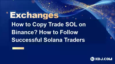 Binance でトレード SOL をコピーするには?成功したソラナトレーダーをフォローする方法 Binance でトレード SOL をコピーするには?成功したソラナトレーダーをフォローする方法