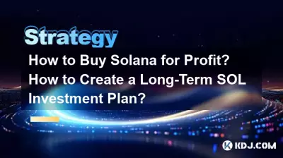 Solana を利益のために購入するには?長期的な SOL 投資計画を立てるには? Solana を利益のために購入するには?長期的な SOL 投資計画を立てるには?