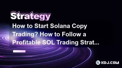 如何開始 Solana 跟單交易?如何遵循可獲利的 SOL 交易策略? 如何開始 Solana 跟單交易?如何遵循可獲利的 SOL 交易策略?