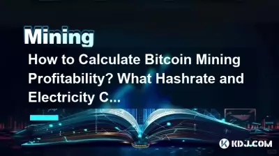 如何计算Bitcoin挖矿收益?算力和电力成本有何影响? 如何计算Bitcoin挖矿收益?算力和电力成本有何影响?
