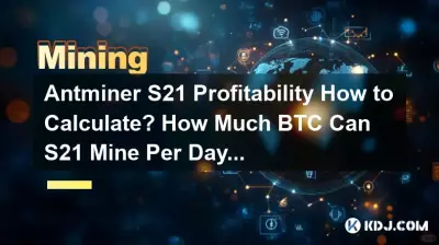 Wie berechnet man die Rentabilität von Antminer S21? Wie viel BTC kann S21 pro Tag abbauen? Wie berechnet man die Rentabilität von Antminer S21? Wie viel BTC kann S21 pro Tag abbauen?