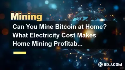 Bitcoin を自宅で採掘できますか?ホームマイニングの利益を生み出す電気コストはどれくらいですか? Bitcoin を自宅で採掘できますか?ホームマイニングの利益を生み出す電気コストはどれくらいですか?