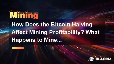 Bitcoin减半如何影响挖矿盈利能力?矿工收入会发生什么变化? Bitcoin减半如何影响挖矿盈利能力?矿工收入会发生什么变化?