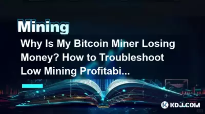 为什么我的Bitcoin矿工赔钱?如何解决挖矿盈利低的问题? 为什么我的Bitcoin矿工赔钱?如何解决挖矿盈利低的问题?