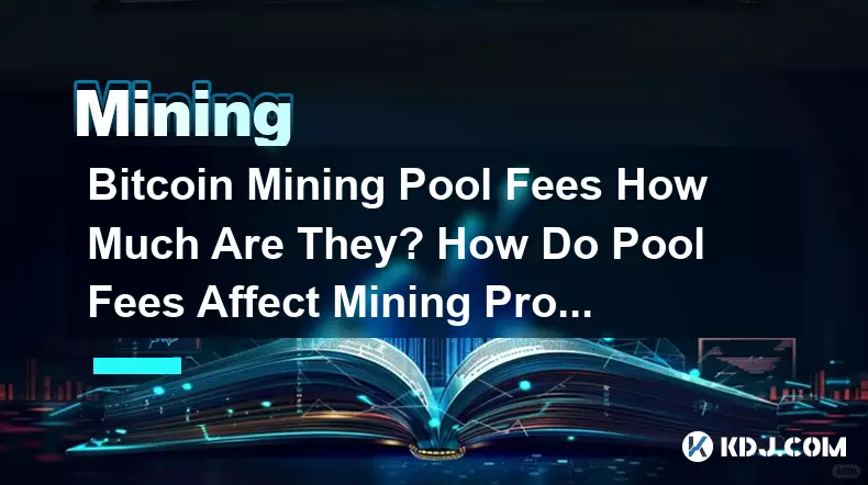 Bitcoin Frais de pool minier, à combien s'élèvent-ils ? Comment les frais de pool affectent-ils les bénéfices miniers ?
