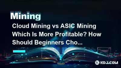 클라우드 마이닝과 ASIC 마이닝 중 어느 것이 더 수익성이 높나요? 초보자는 어떻게 선택해야 할까요? 클라우드 마이닝과 ASIC 마이닝 중 어느 것이 더 수익성이 높나요? 초보자는 어떻게 선택해야 할까요?