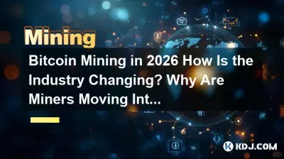 Bitcoin 2026 年挖礦產業將如何改變?礦工為何轉向人工智慧運算? Bitcoin 2026 年挖礦產業將如何改變?礦工為何轉向人工智慧運算?